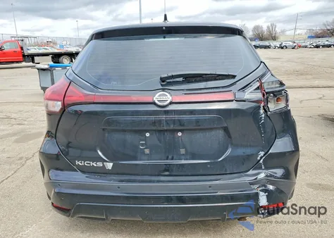 2021 Nissan Kicks S z USA, uszkodzony, nr VIN 3N1CP5BV1ML494198